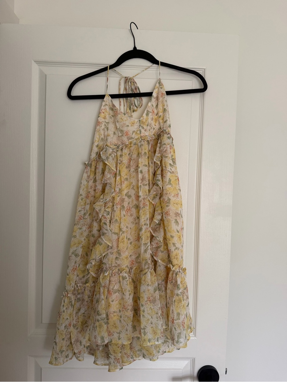 Maronie M floral dress with adjustable straps